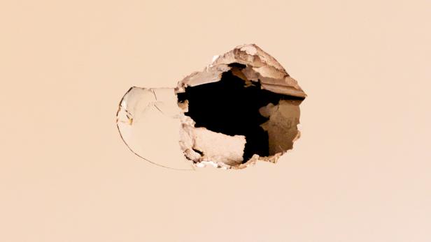 <center>How to Repair Holes in Drywall