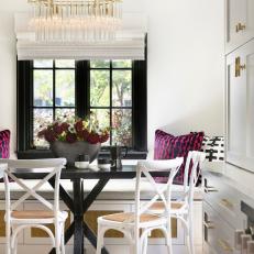 Classy Dining Nook Is Dashing in Its Details 