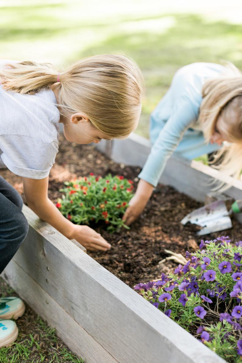 Parents Robert and Tiffany Peterson introduced gardening to their daughters when each turned three years old. Involving the entire family is a great way to ensure quality time spent outdoors with something the entire team can be proud of.