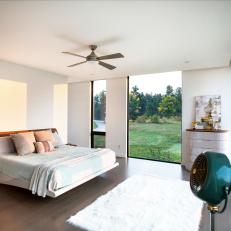 Modern Bedroom With Oversized Window