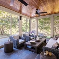 Traditional Screened Porch