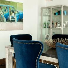 Eclectic Dining Room Vignette