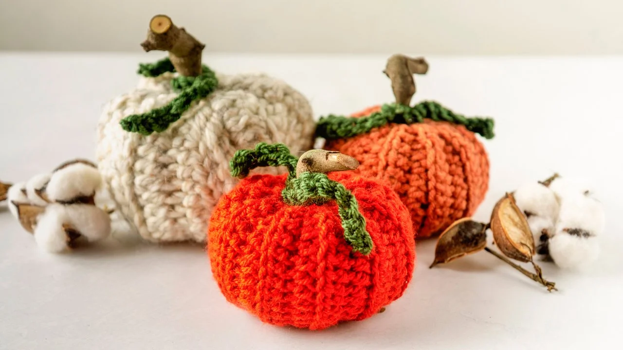 How to Make Crochet Pumpkins | HGTV