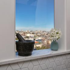 Kitchen Window and City View