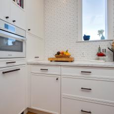 White Integrated Kitchen and Oven