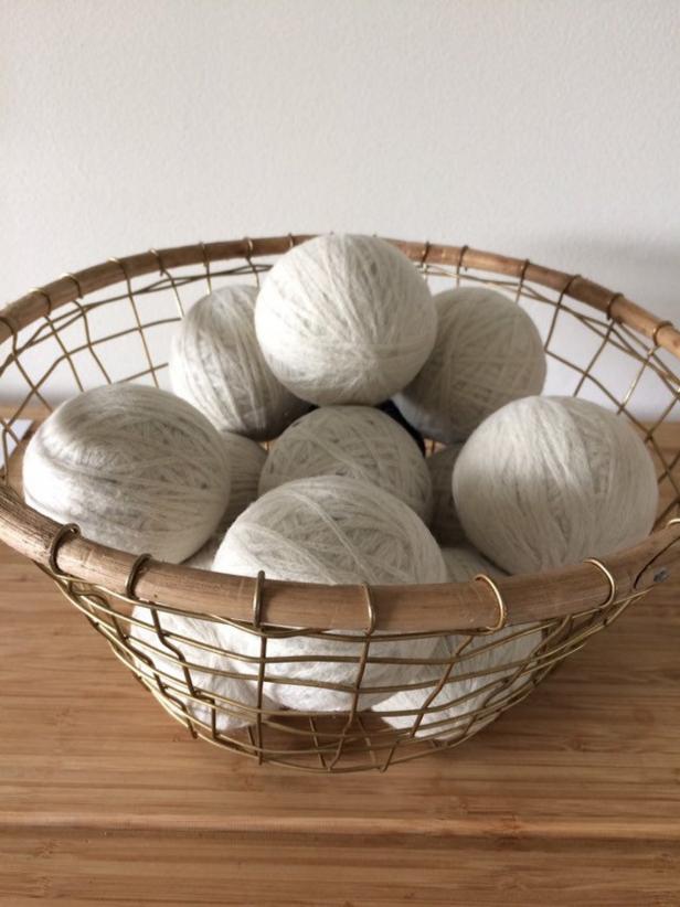Swap Out Dryer Sheets for Dryer Balls 