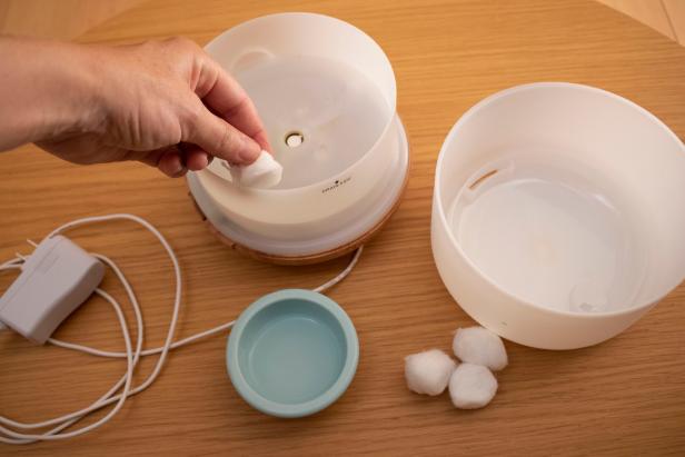 Disassemble and clean your oil diffuser on a routine basis.