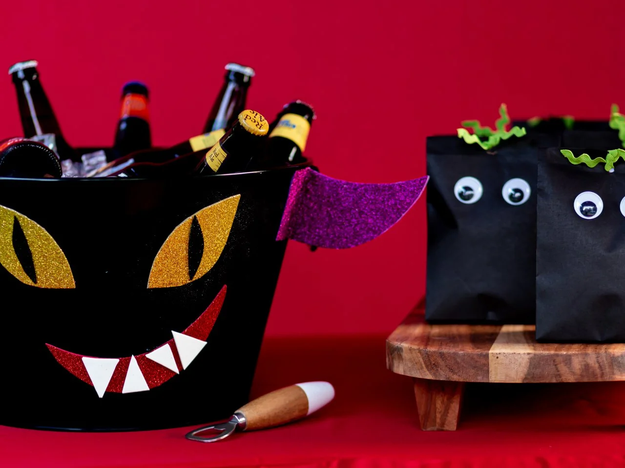 Monster Up a Beverage Tub for Your Halloween Party | HGTV