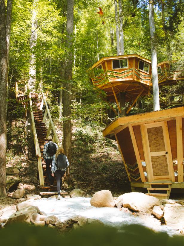 Tour Amazing Treehouses in Kentucky's Red River HGTV