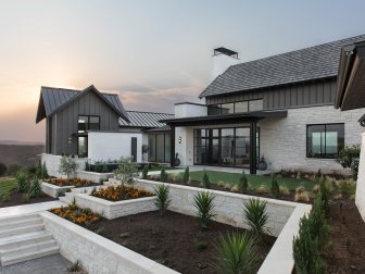 Backyard and Terraced Garden