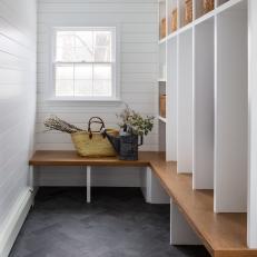Mudroom With Watering Can