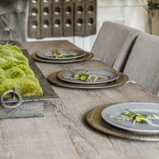 Transitional, Rustic Tablescape