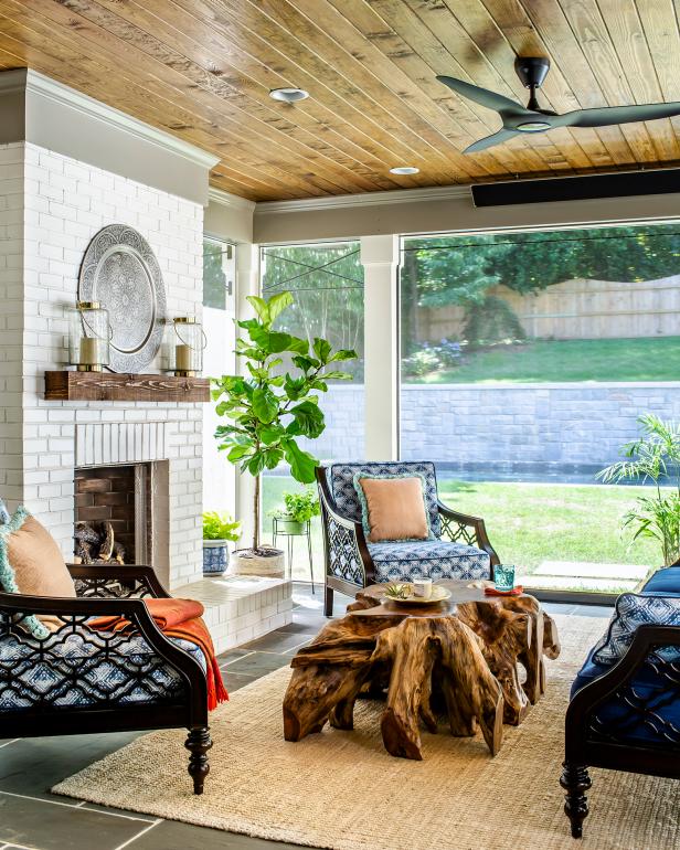 Boho Outdoor Living Room HGTV