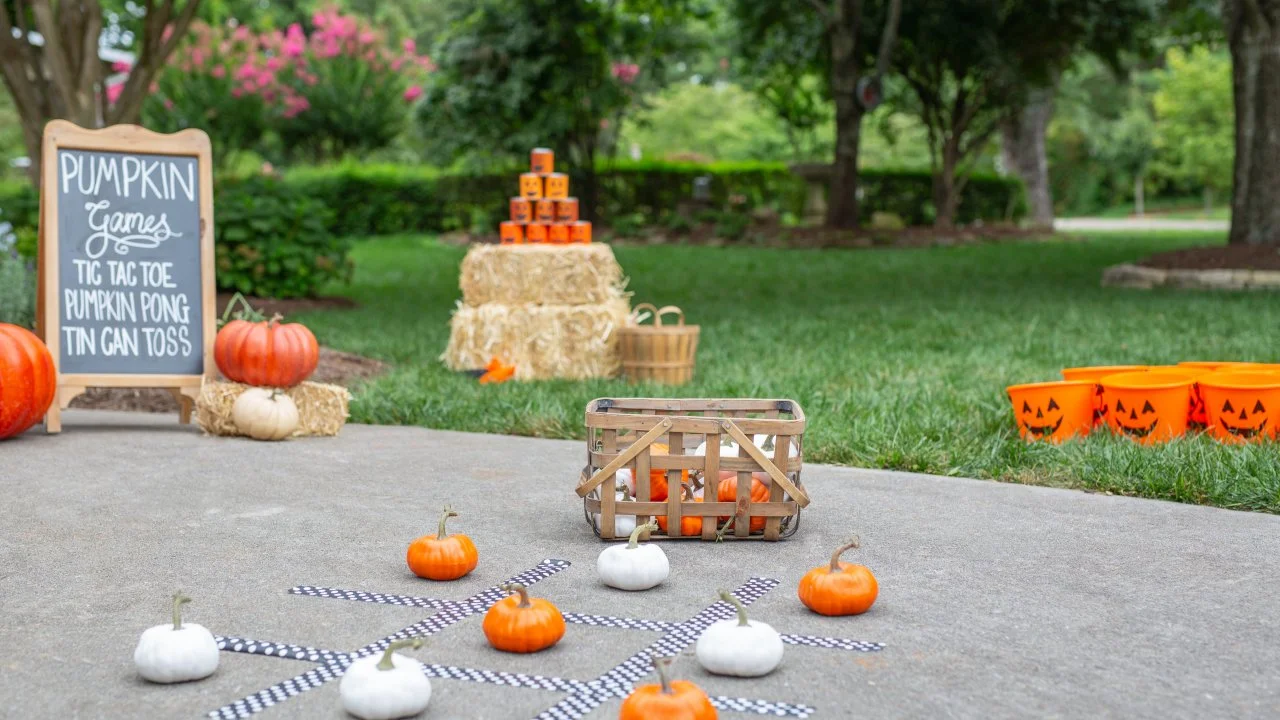 DIY Fall-Themed Outdoor Yard Games | HGTV