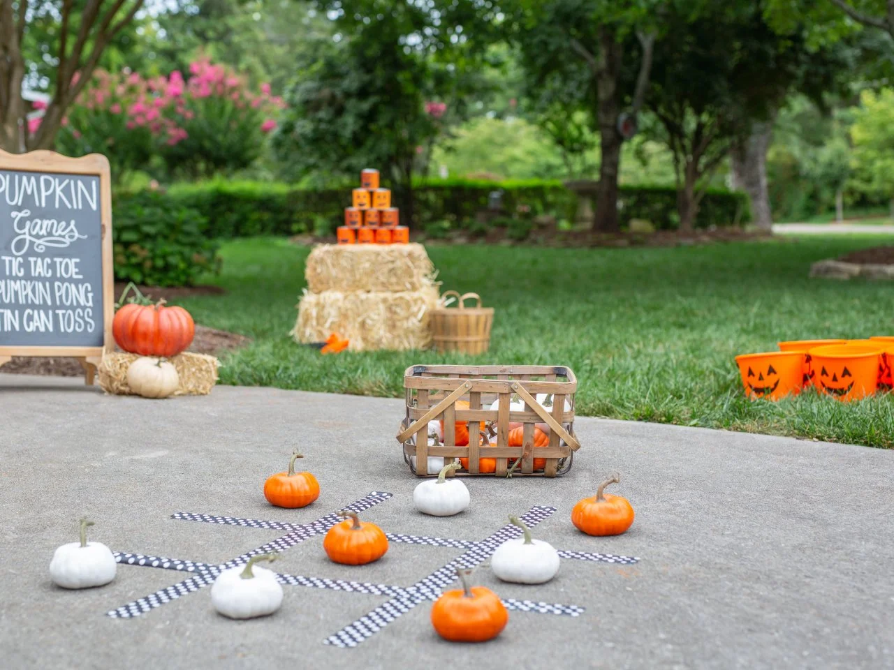 DIY Fall-Themed Outdoor Yard Games | HGTV