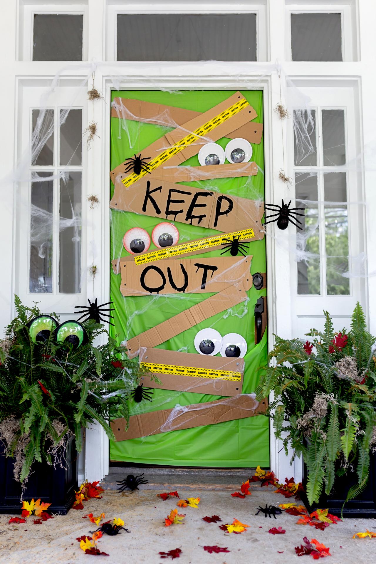 Halloween Classroom Door Decorations {Monsters, Inc