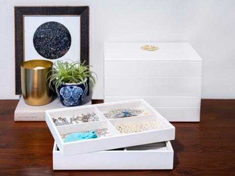 This Stackable Jewelry Organizer From Amazon Fixed My Dresser Clutter