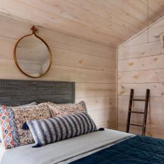 Country Bedroom With Paneling