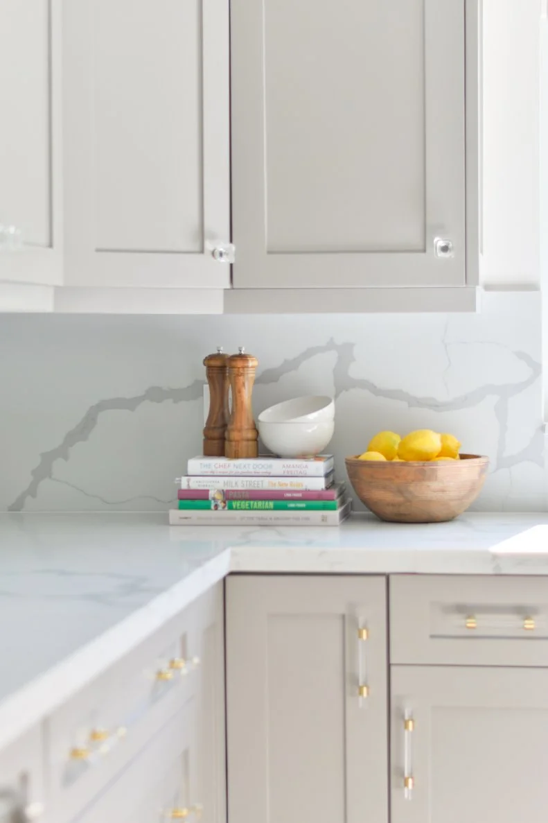 Kitchen Countertop With Lemons