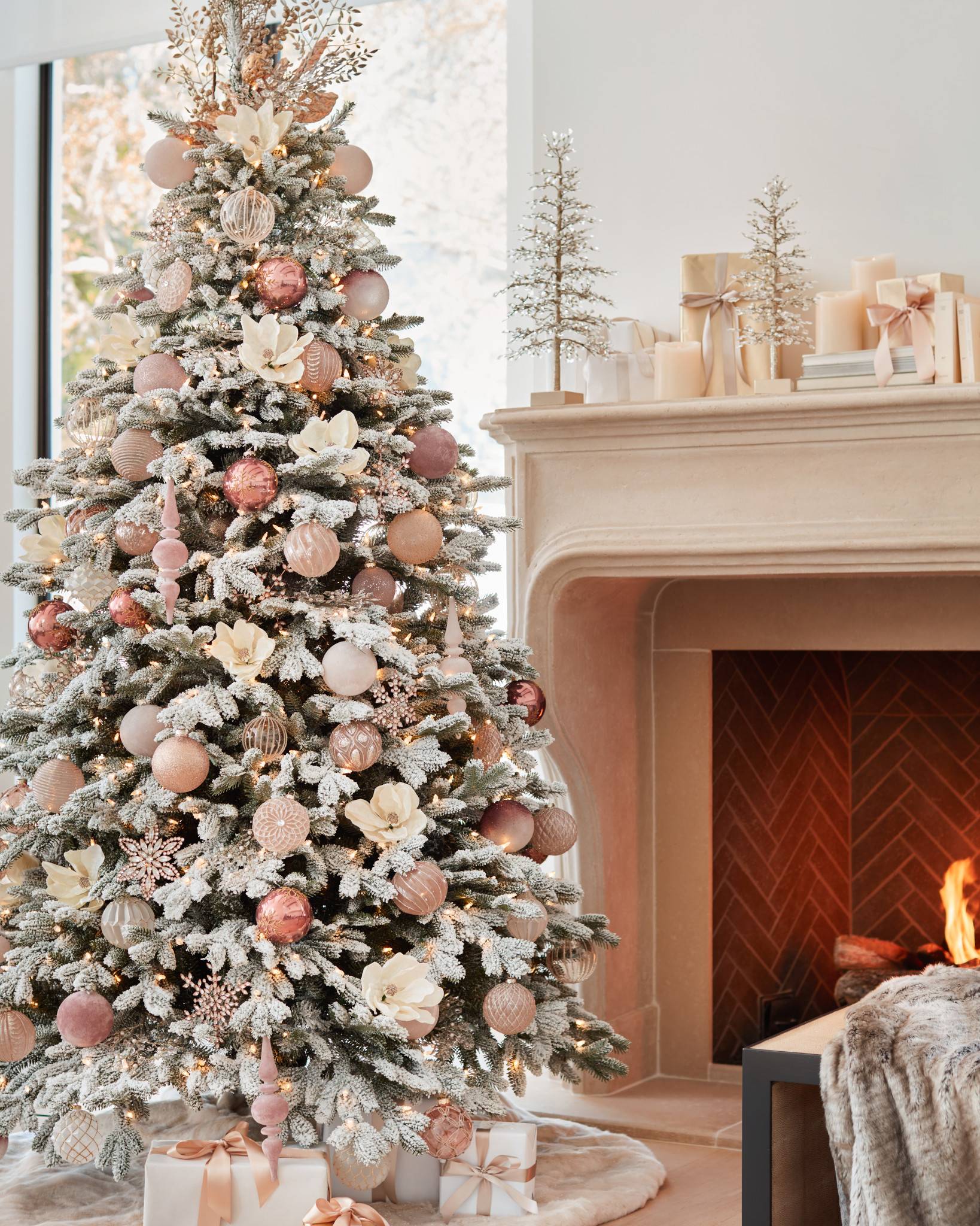 3 Pcs Christmas garland Tinsel Colorful Tree Decoration Bright Holiday New Year 