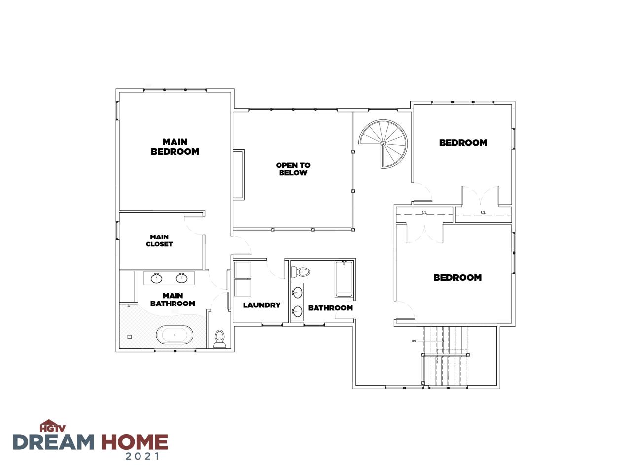 Discover the Floor Plan for HGTV Dream Home 2021 HGTV