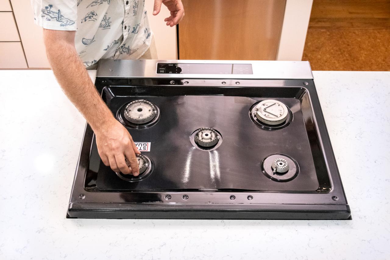 how to clean your stainless steel stove top