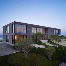Modern Home Is Integrated Into Its Coastal Environment