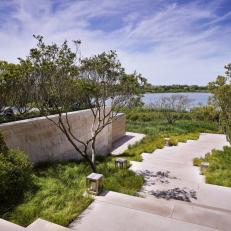 Limestone Terraces Provide Natural Approach