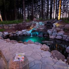Natural Springs-Inspired Koi Pond