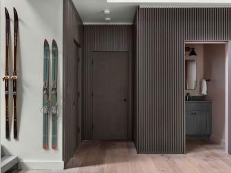 Modern Reeded Wall