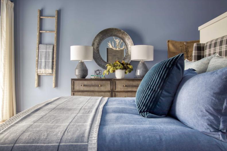 Blue Guest Bedroom