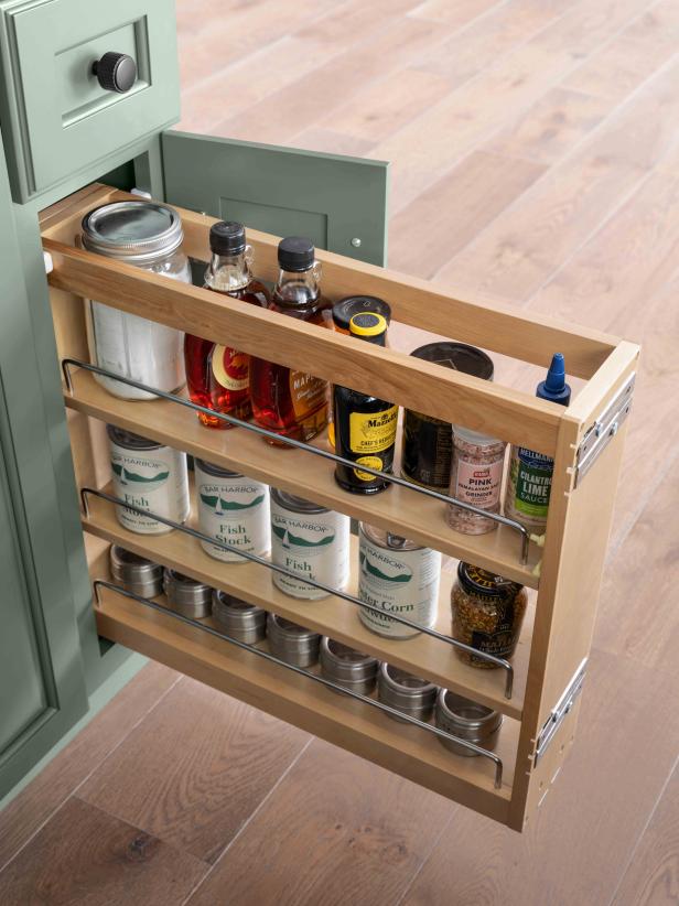 Pull Out Spice Rack HGTV   1637020628880 