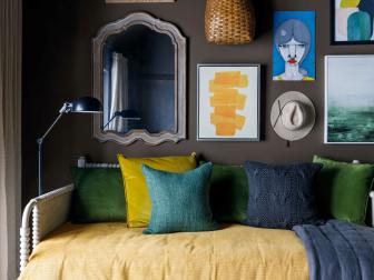 Jewel Tones for Guest Bedroom
