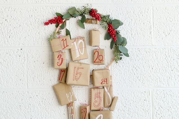 Hang it on the wall and treat yourself or your kids to one gift every day to count down the days until Christmas!