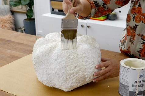 Make a Recycled Paper Mâché Pumpkin from Trash – Thoughtfully Sustainable