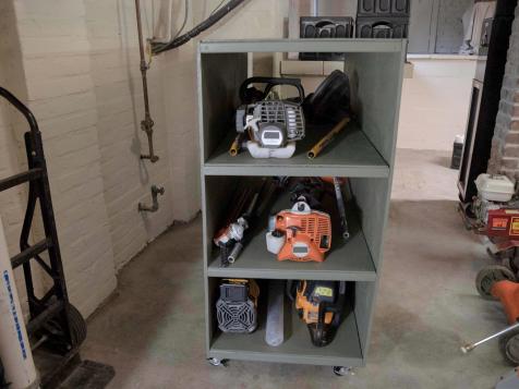 How to Make a Rolling Power Tool Storage System