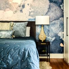 Dreamy, Boho-Inspired Blue Bedroom