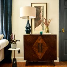 Midcentury Entry Table 