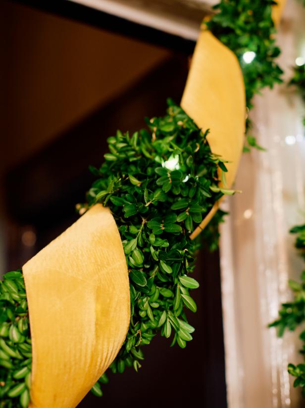 Rajiv Surendra shares his favorite way to decorate with garland using real greenery. Make your own boxwood and pine garland with his step-by-step guide on HGTV.com.