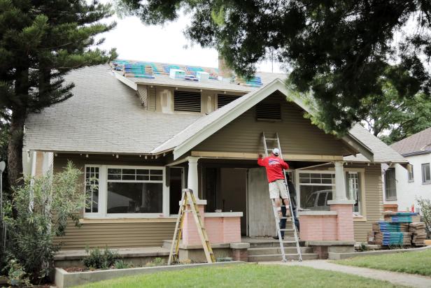 Tillman house getting a new paint color, as seen on Restored. (Action)