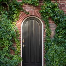 Rounded Door and Red Brick
