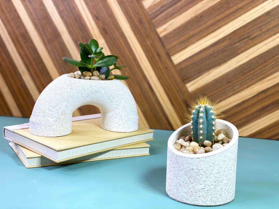 DIY PVC Planters HGTV