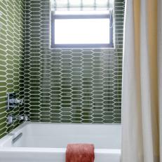 Bold Green Bathtub