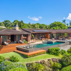 Tropical Villa Exterior and Deck 