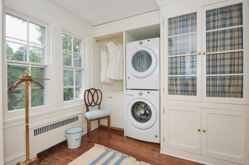 Modern Conveniences in Sizeable Laundry Room