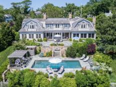 Harborside New England Home With All the Outdoor Amenities