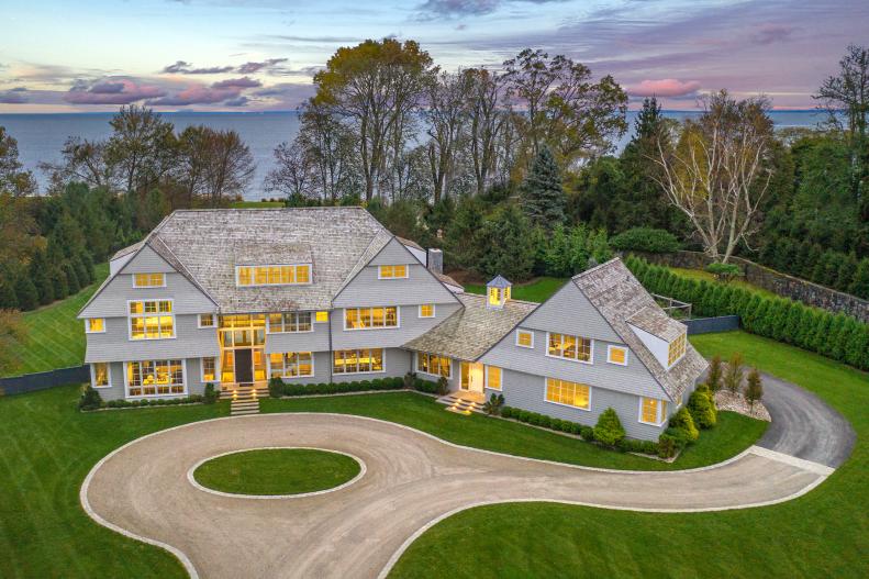 Two-Acre Beachside Avenue Estate Nestled Within Mature Trees