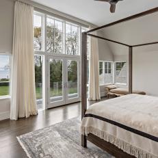 Majestic Main Bedroom With Private Deck and Seaside Views