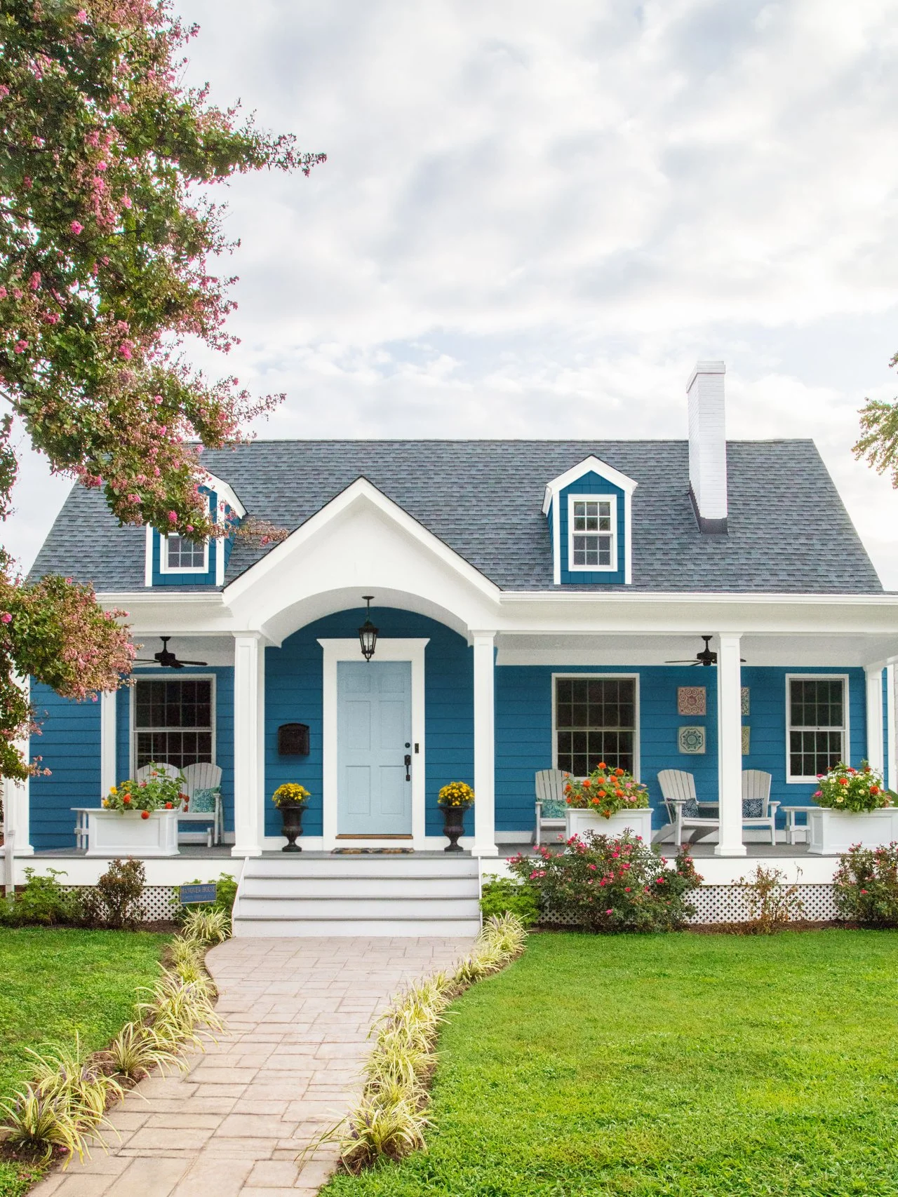 Beautiful Blue House Paint Color Ideas HGTV