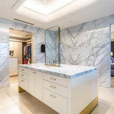 Penthouse Marble Bathroom